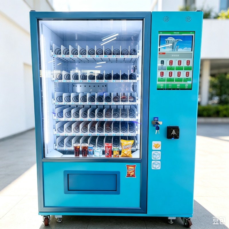 Vending Machine Qr Code - スナック自動販売機 タッチスクリーン式自動販売機 QRコード決済 自動スナック食品販売機 FLカスタマイズ