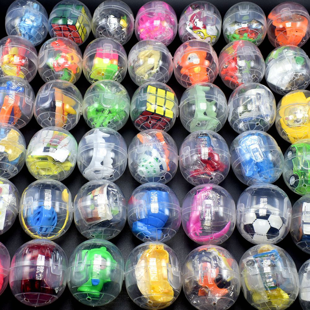 Claw Crane Machine - 子供用の透明なコイン式ガチャポン,ランダムな人形,クリエイティブな誕生日プレゼント,20個
