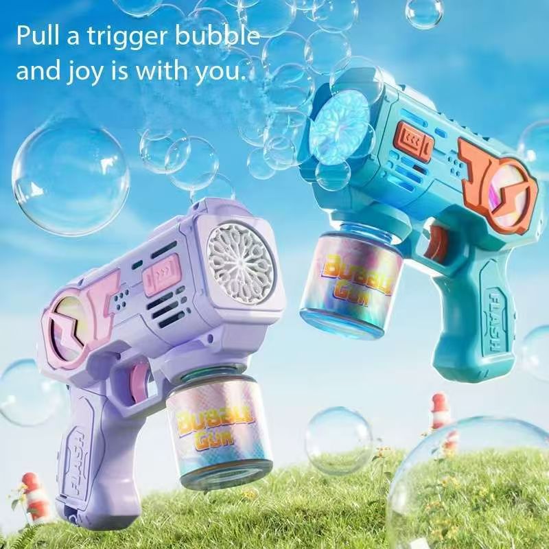 Bubble Gum Machine - 2026 全自動スペースバブル吹きおもちゃバブルガン屋外バブルマシン子供用シャボン玉夏のおもちゃ子供のギフト
