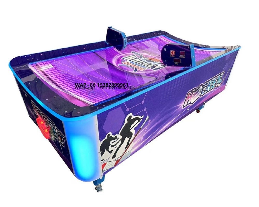 Air Hockey Table - コイン式アミューズメントアーケードシミュレーターエアホッケーテーブルゲームマシン屋内シミュレーター景品チケットゲーム（子供向け）