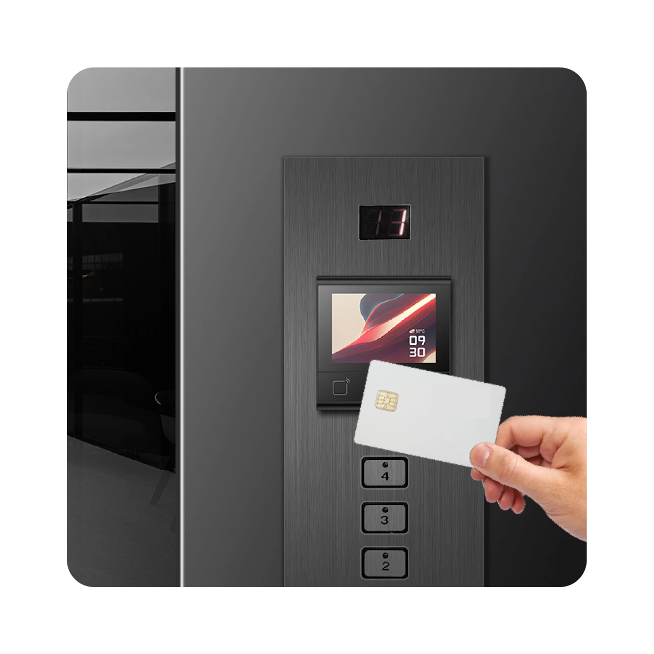 Nfc Card Reader Vending - DW200 イーサネットアクセス制御システム RFIDリーダーライター NFCスマートカードライター 13.56MHz キオスク自動販売機