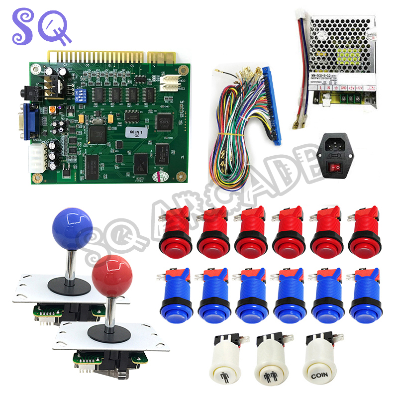 アーケード60 in 1マルチゲームPCBボードカクテルキャ - Arcade Button Pcb のレビューと価格
