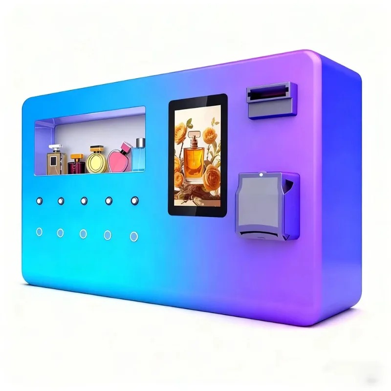 最新のカスタムミニデスクトップ香水噴霧販売機、タイのQRコー - Vending Machine Qr Code のレビューと価格