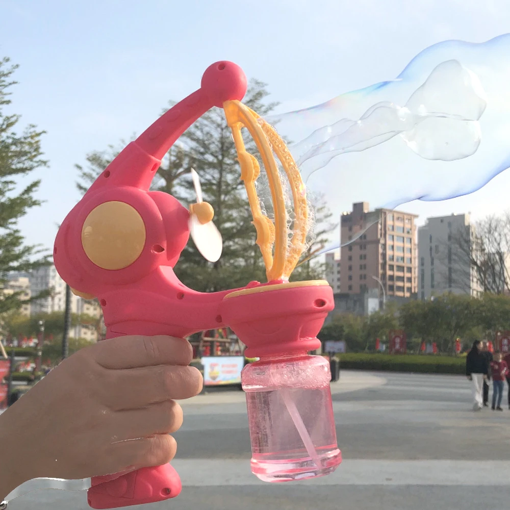 自動バブルガン電動シャボン玉製造機夏の屋外公園パーティー遊び - Bubble Gum Machine のレビューと価格
