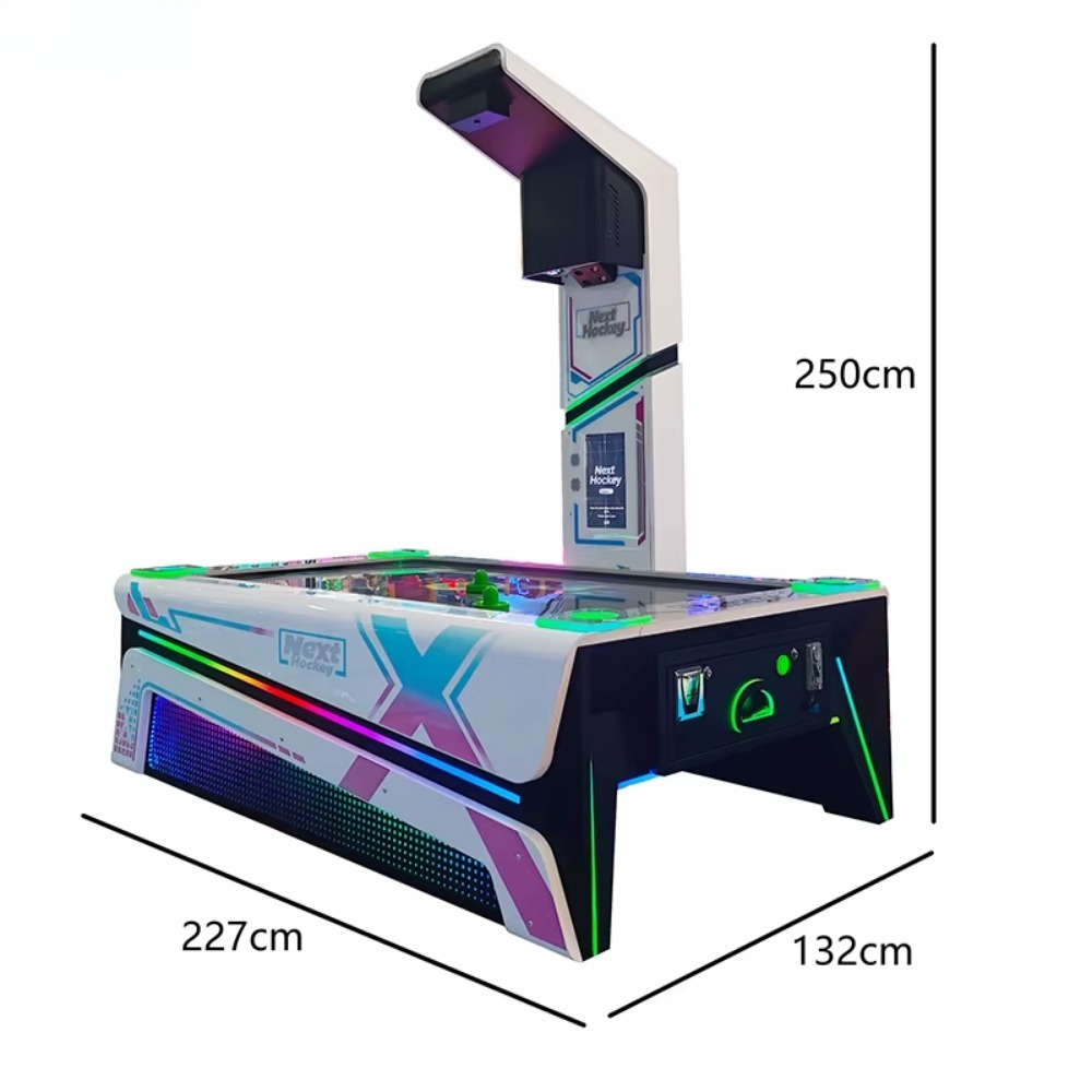 SOUREインタラクティブエアホッケーテーブル（LEDビデオ - Air Hockey Table のレビューと価格