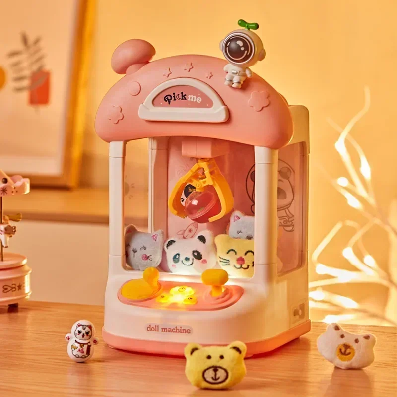 ミニ自動人形販売機おもちゃ 子供向け ミニ漫画宇宙飛行士プレ - Claw Crane Machine のレビューと価格