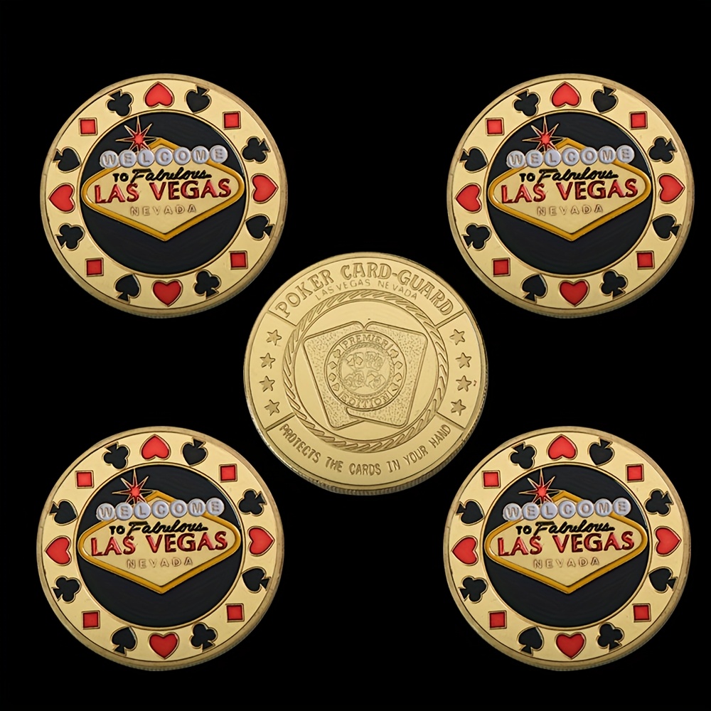 5 個ネバダ州ラスベガスへようこそポーカーチップカジノラッキ - Token Coin Mechanism のレビューと価格