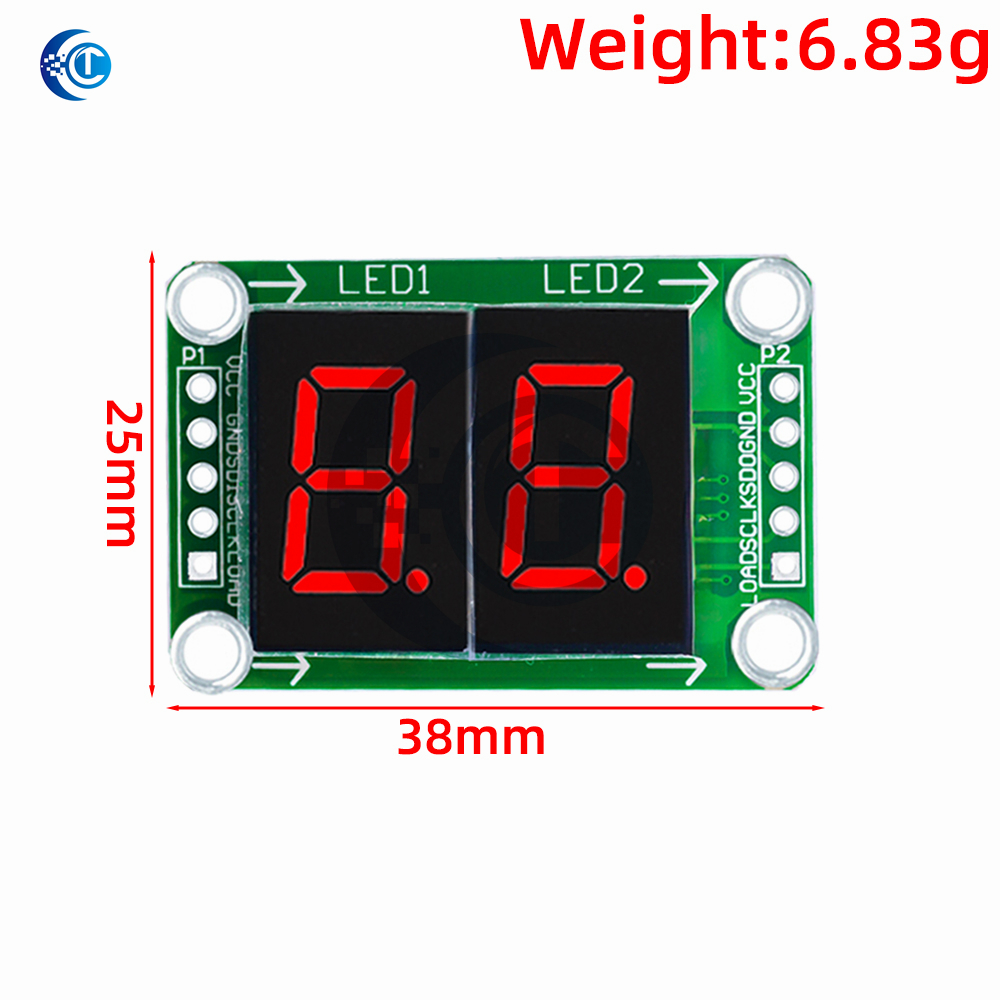 2/3/4セグメント2桁LEDディスプレイモジュール：74H - Arduino Vending Machine Project のレビューと価格
