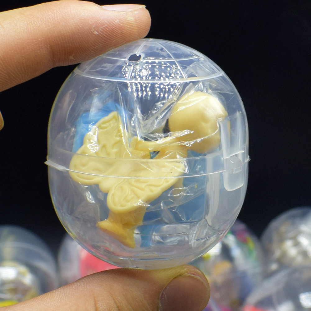 子供用の透明なコイン式ガチャポン,ランダムな人形,クリエイテ - Claw Crane Machine のレビューと価格