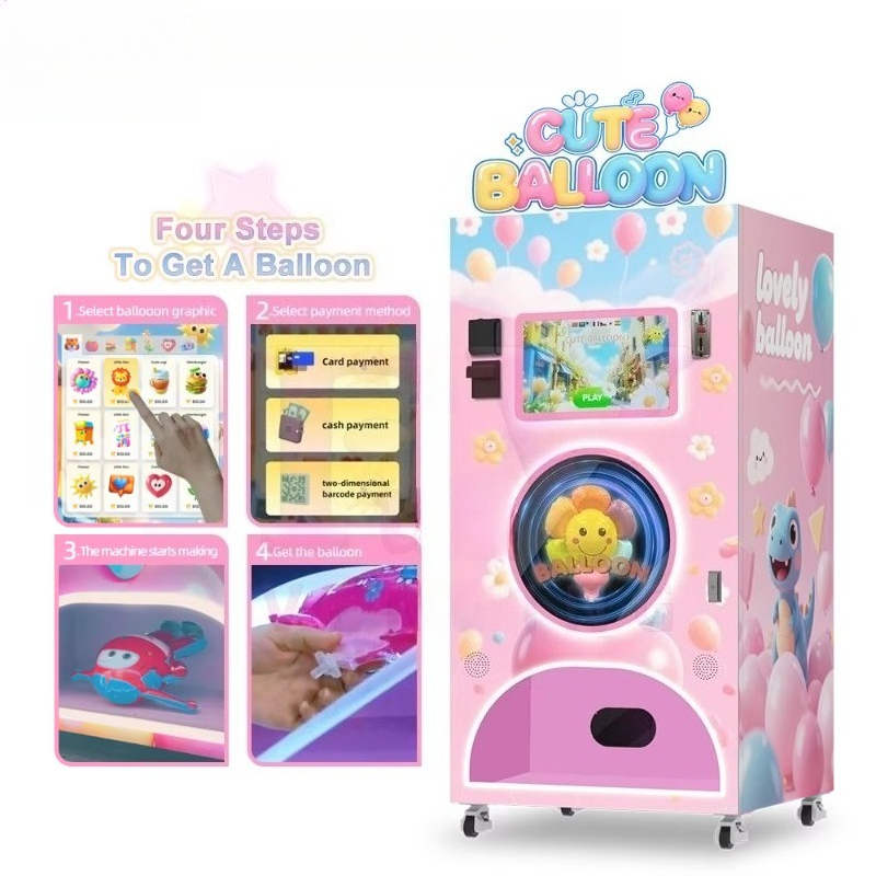 カスタマイズ可能な業務用全自動バルーン販売機、人気商品、簡単 - Vending Machine Qr Code のレビューと価格