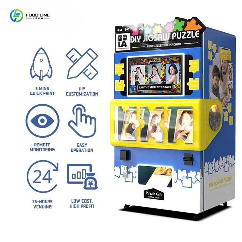 ジグソーパズル自動販売機、QRコードとコインで支払えるスマー - Vending Machine Qr Code のレビューと価格