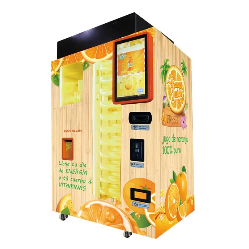 カスタマイズ可能な100%天然の人気商品、搾りたてオレンジジ - Vending Machine Qr Code のレビューと価格