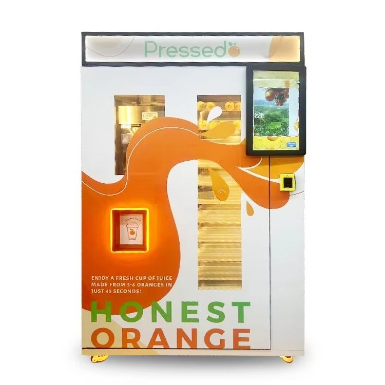 カスタマイズ可能な100%天然の人気商品、搾りたてオレンジジ - Vending Machine Qr Code のレビューと価格