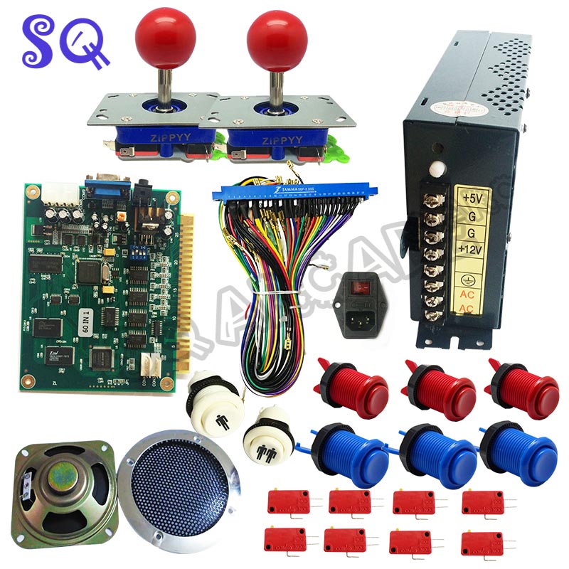クラシックなハマ-60のアーケードゲーム,24V電源,スピー - Arcade Button Pcb のレビューと価格