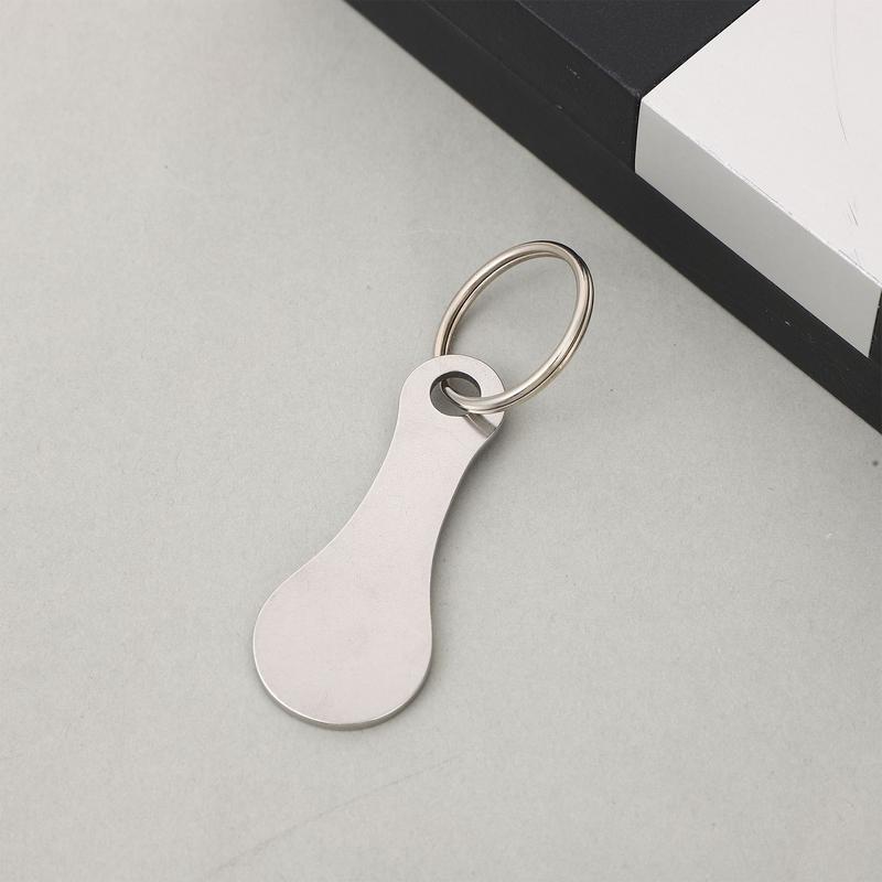 2個/5個、ショッピングカードコインステンレススチールキーホ - Token Coin Mechanism のレビューと価格