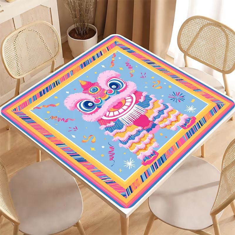 VIKAMA 中国獅子舞クリスタルベルベット麻雀マットノンス - Dance Pad Machine のレビューと価格