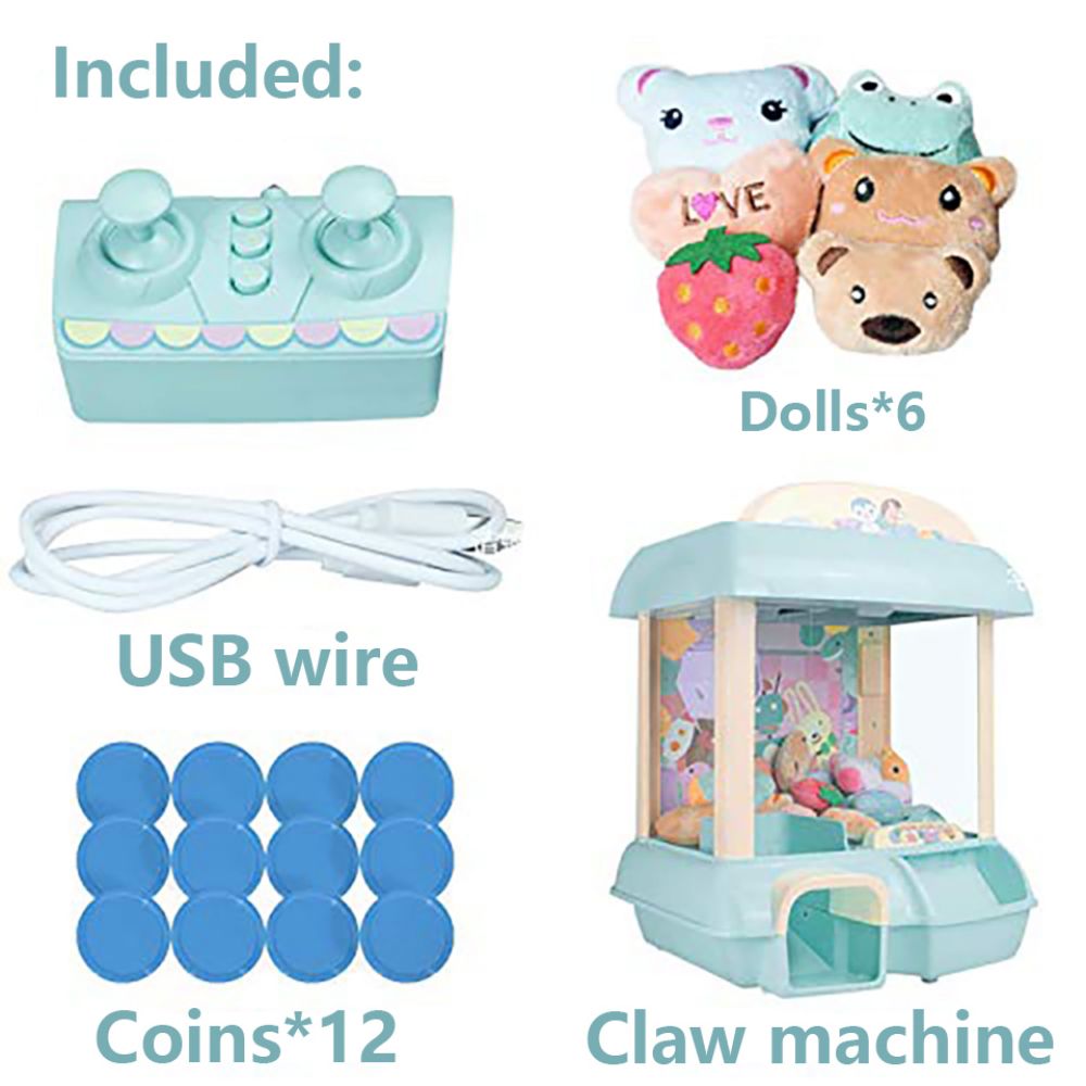 子供向けコイン操作人形機,プレイゲーム,ミニクロー,おもちゃ - Claw Crane Machine のレビューと価格