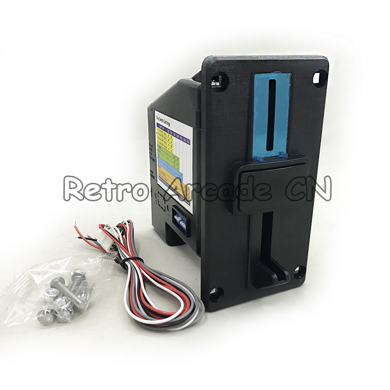 Cl ledロゴマルチコインアクセプタ電子ロールダウンコイン - Arcade Games And Vending のレビューと価格